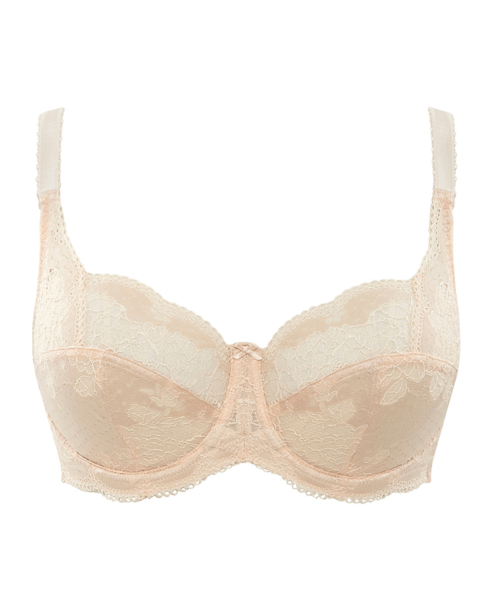 Panache Clara Lace Bra in Nude - Cut Out image