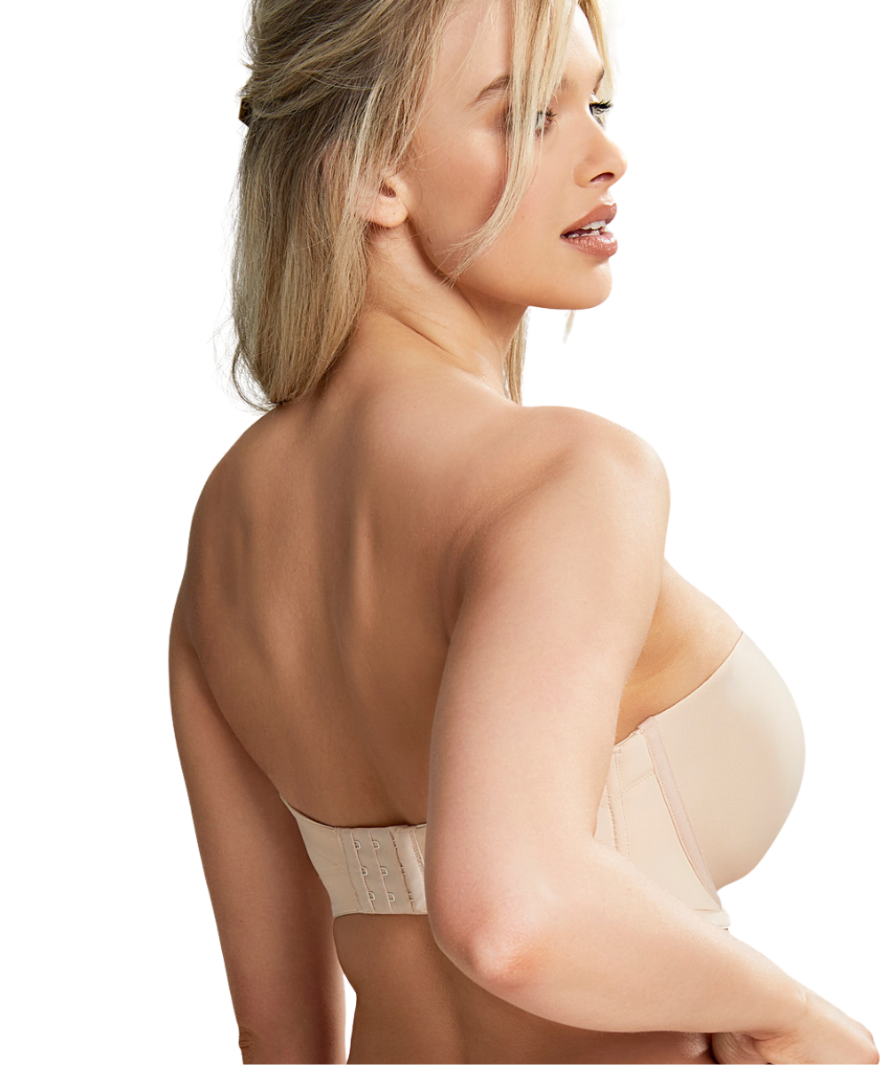 Panache Strapless Bra in Nude Back