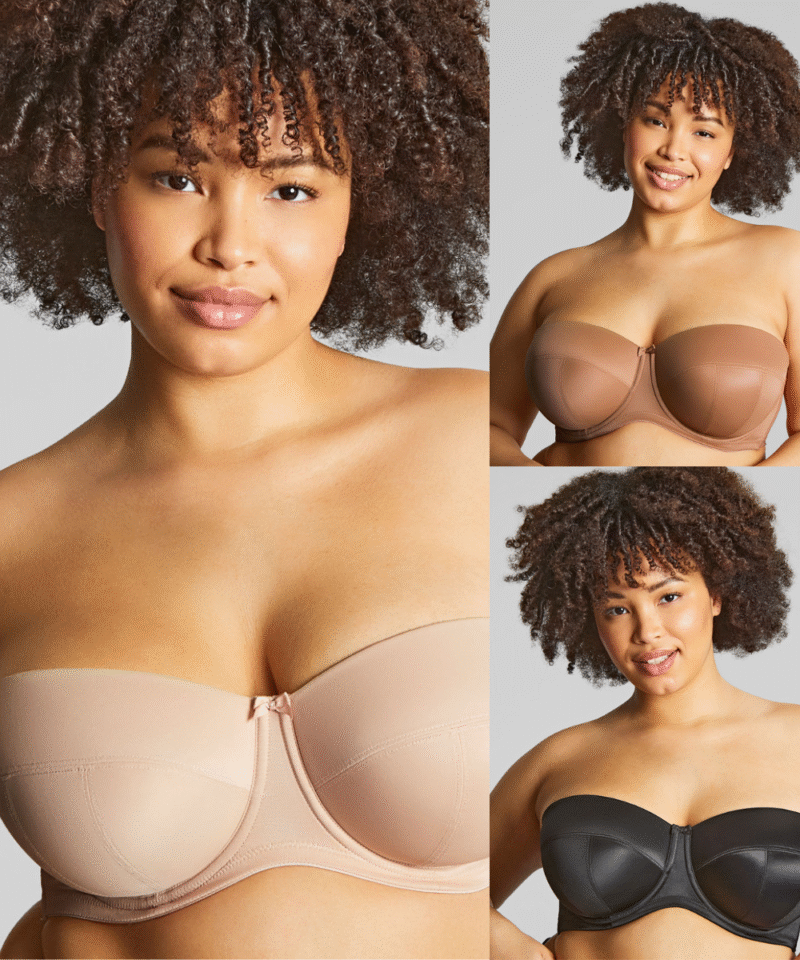 Sculptress Plus Size Strapless Bra