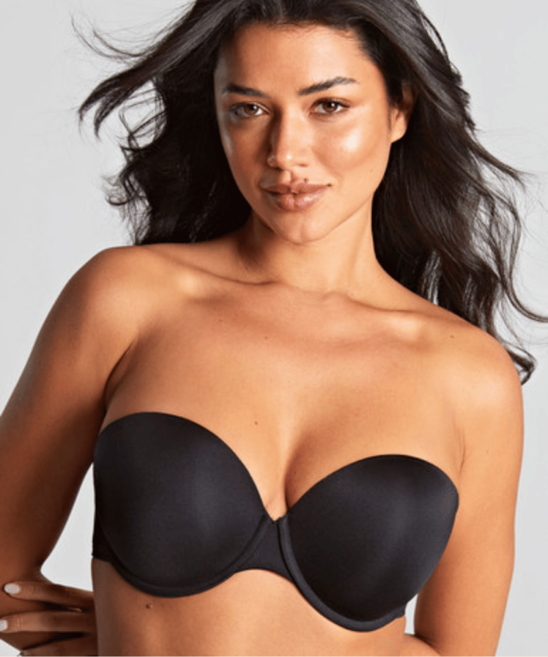 Panache Black Strapless Bra